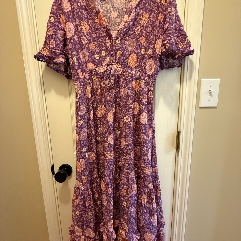 Floral Purple Dress